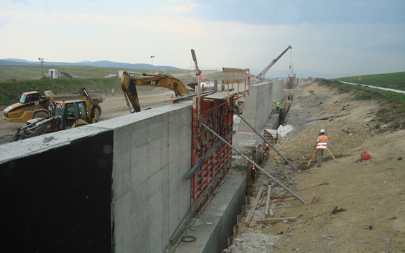 Transilvanian Motorway Project (Structural Works), Cluj, Romania